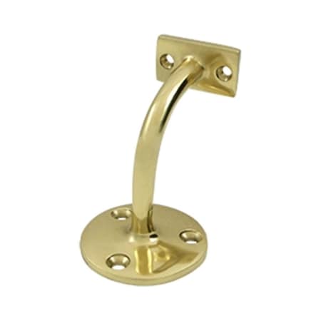 3.18 In. Projection Light Duty Hand Rail Brackets, Bright